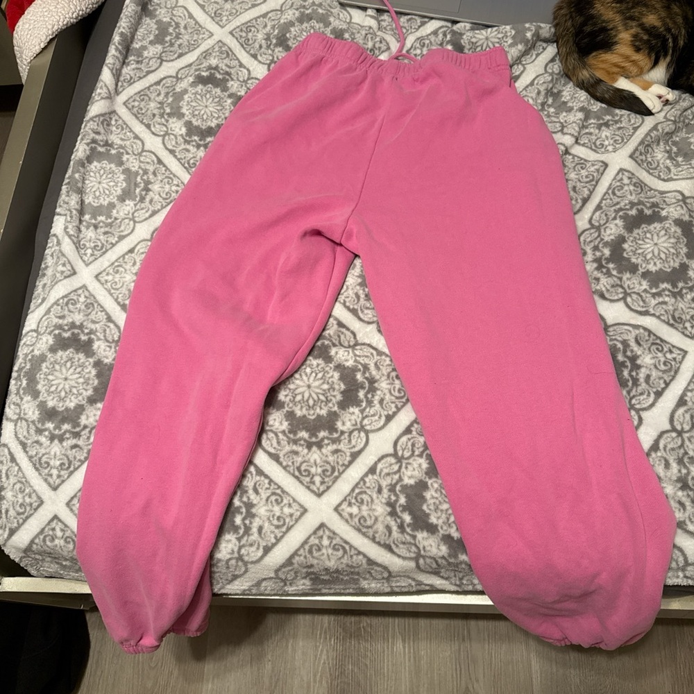 PacSun playboy pink sweatpants - Picture 2 of 3
